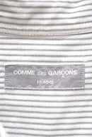 COMME des GARCONS SHIRT フラワープリントストライプシャツ