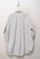 COMME des GARCONS SHIRT フラワープリントストライプシャツ