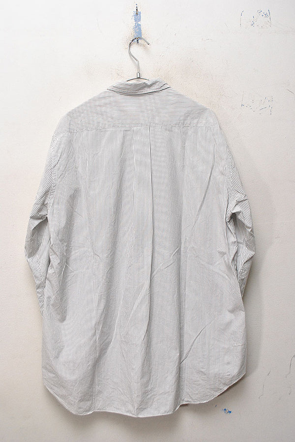 COMME des GARCONS SHIRT フラワープリントストライプシャツ