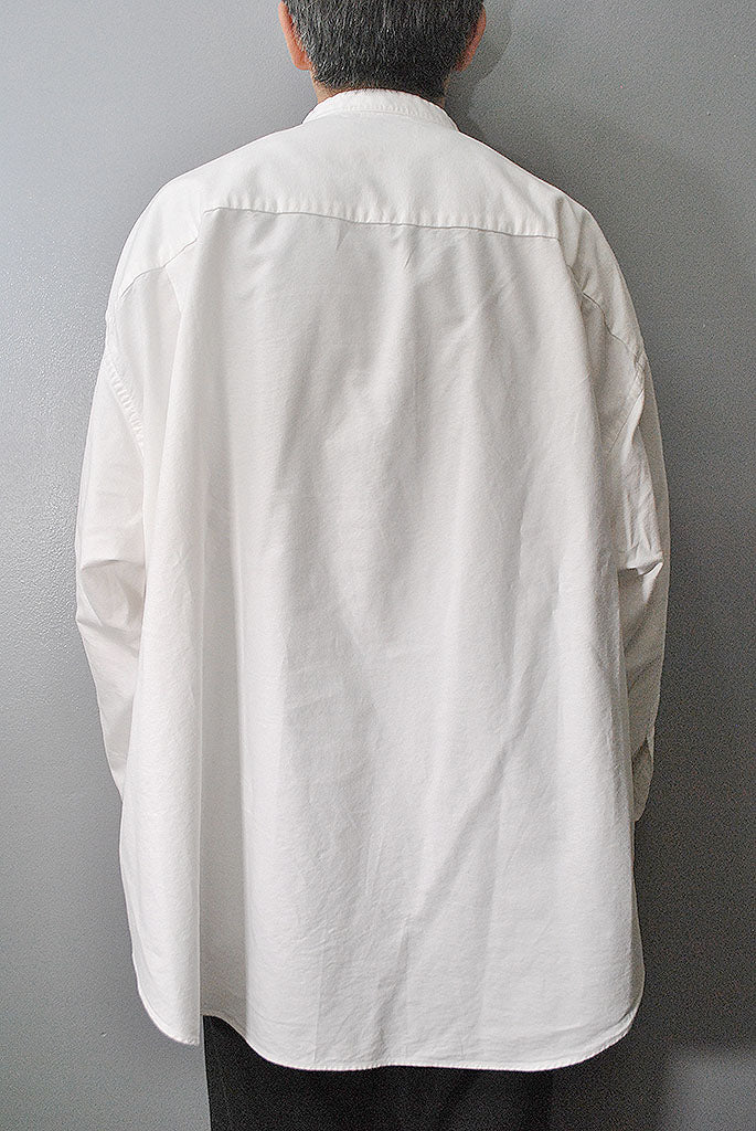 Graphpaper Oxford Oversized Band Collar Shirt