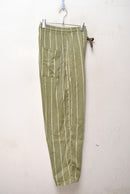 KAPITAL LINEN STRIPE EASY PANT