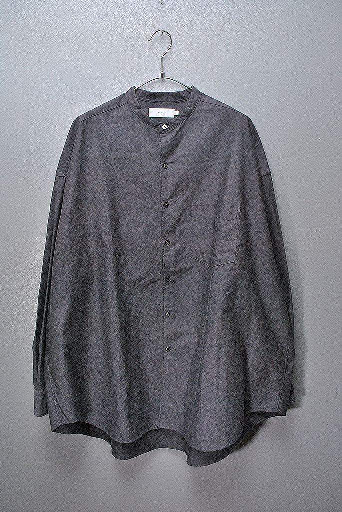 Graphpaper Oxford Oversized Band Collar Shirt