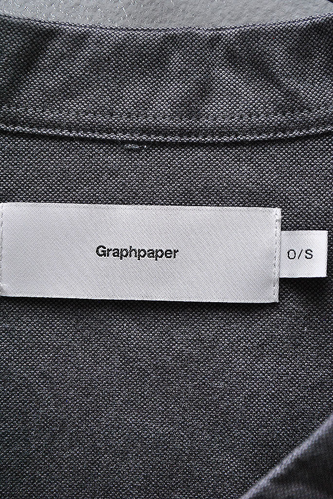 Graphpaper Oxford Oversized Band Collar Shirt