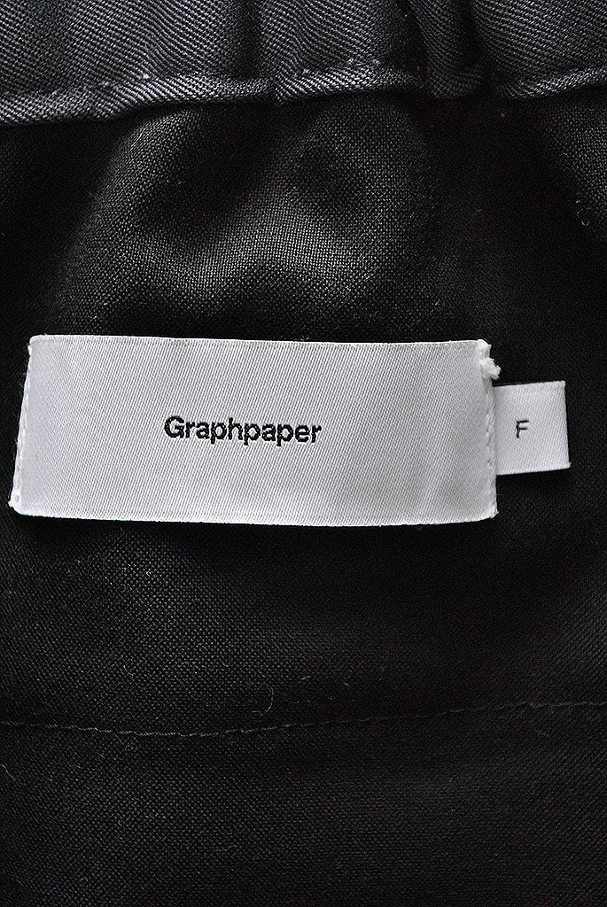 Graphpaper SCALE OFF WOOL CHEF PANTS