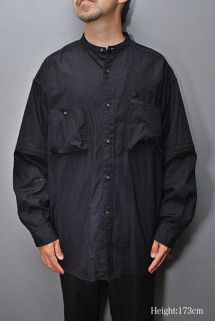 White Mountaineering ZIP OFF SHIRT