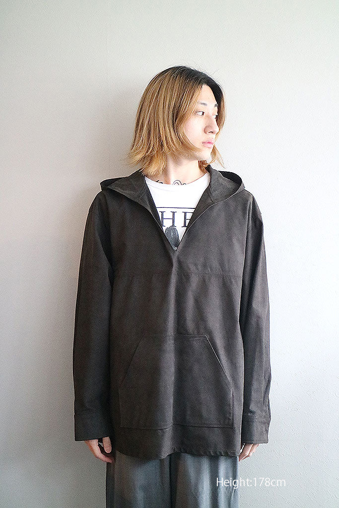CCU NUBUCK HOOD SHIRT
