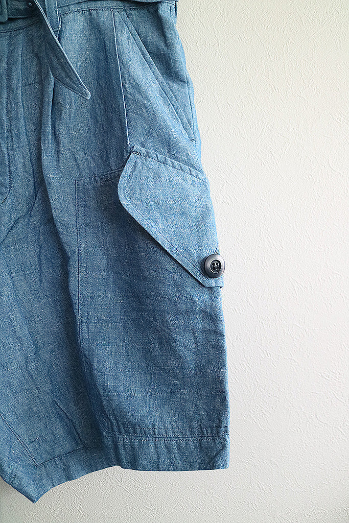 OLDMANS TAILOR C/L BELT SHORTS