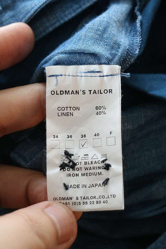 OLDMANS TAILOR C/L BELT SHORTS