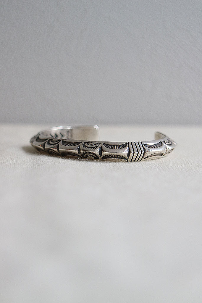 Kevin Ramone NAVAJO SILVER BANGLE