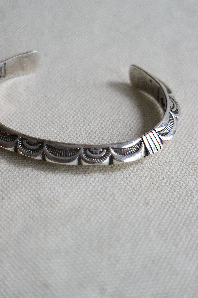 Kevin Ramone NAVAJO SILVER BANGLE