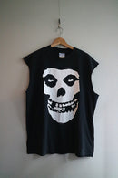 90s MISFITS CRIMSON GHOST CUTOFF Tシャツ
