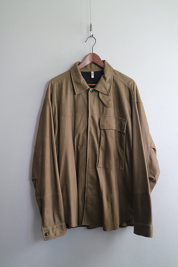 CCU RALLY FATIGUE SHIRT レザーシャツ