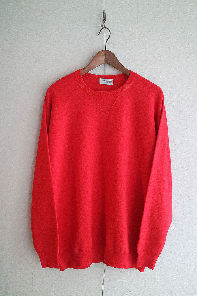 JOHN SMEDLEY 30G Vガゼット クルーネック