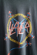 80s Slayer Hell Awaits Tシャツ