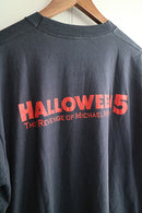 80s 90s Halloween 5 The Revenge of Michael Myers Tシャツ