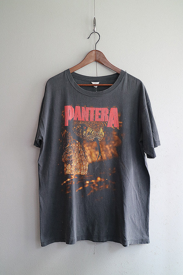 当時物 レア 希少 90s Pantera Tシャツ greatland Vintage 90s Pantera All Over Print T-Shirt XL Very R… - Gem