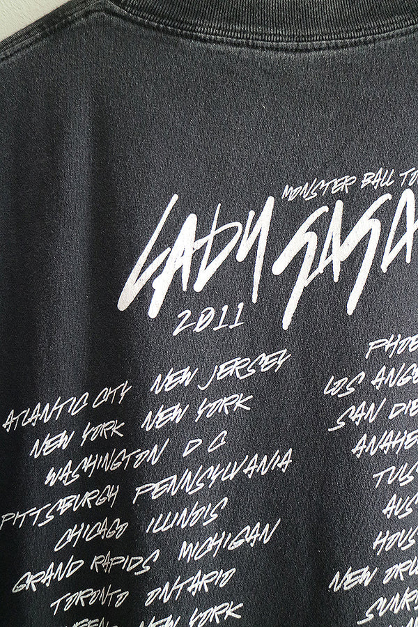 00s LADY GAGA BORN THIS WAY TOUR Tシャツ