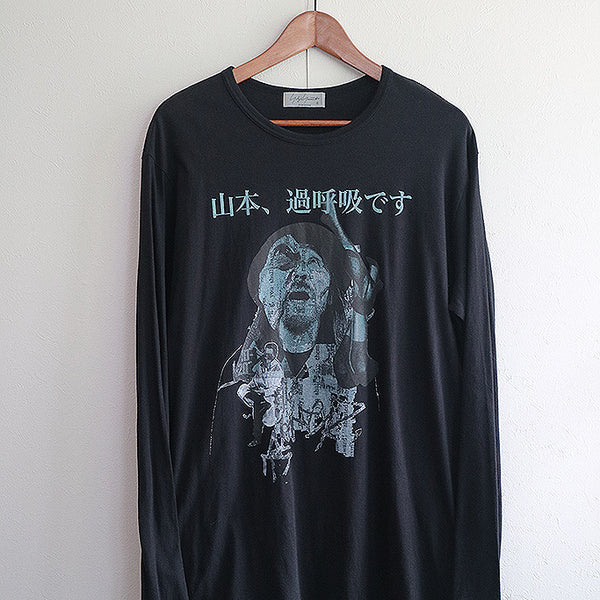 Yohji Yamamoto POUR HOMME 過呼吸　24ss yohji yamamoto - Yohji Yamamoto 24SS Tシャツ_過呼吸(HS-T69