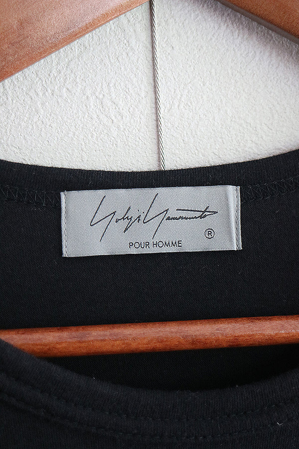 Yohji Yamamoto POUR HOMME 過呼吸 COMBED SINGLE JERSEY PT