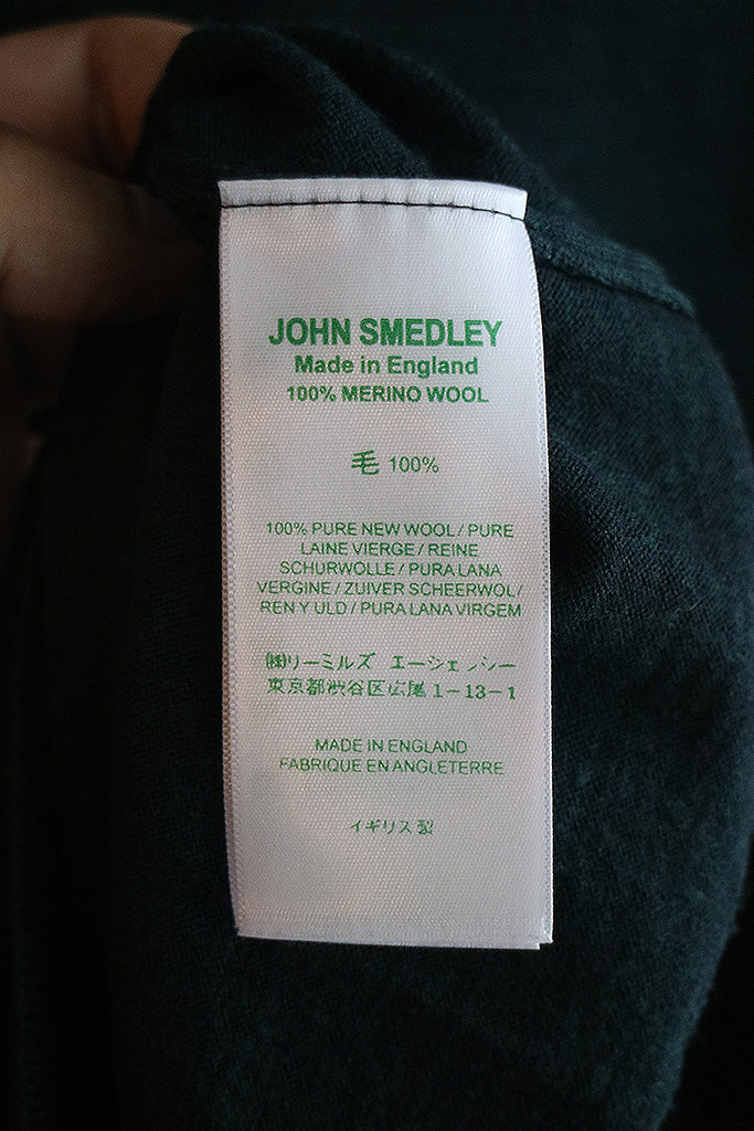 JOHN SMEDLEY ウールカーディガン