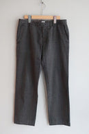 C.P.COMPANY PLAID TROUSERS