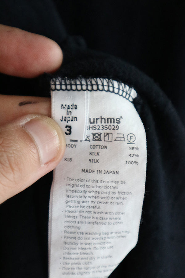 blurhms C/Silk Nep Baseball Raglan Tee blurhms C/Silk Nep Baseball Raglan Tee