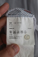 COMME des GARCONS SHIRT フラワープリントストライプシャツ