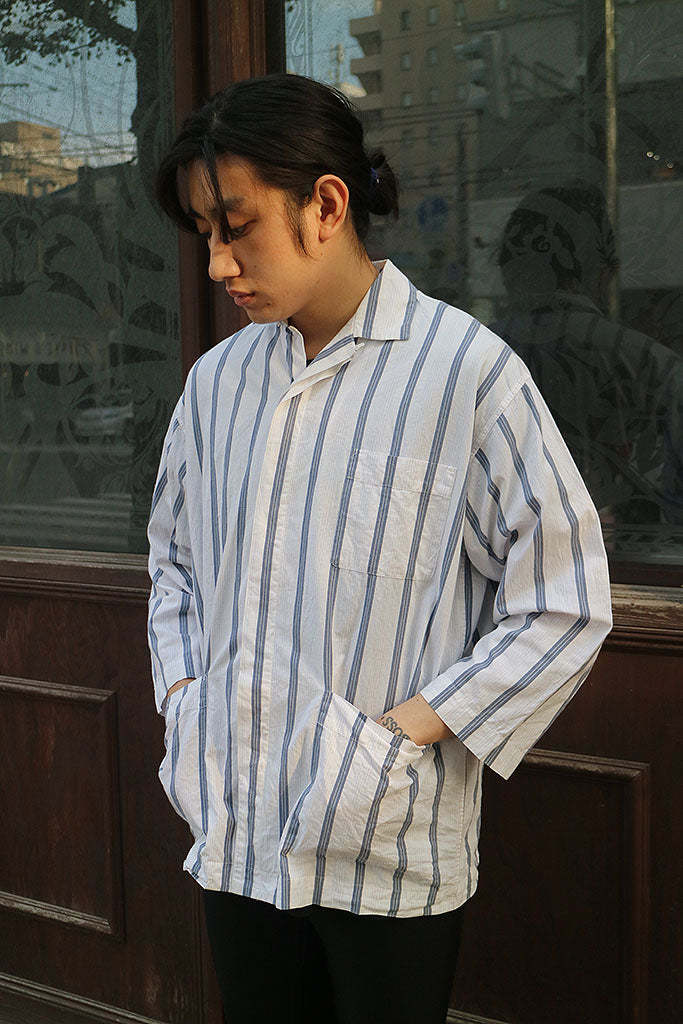 robe de chambre COMME des GARCONS ストライプパジャマセットアップ