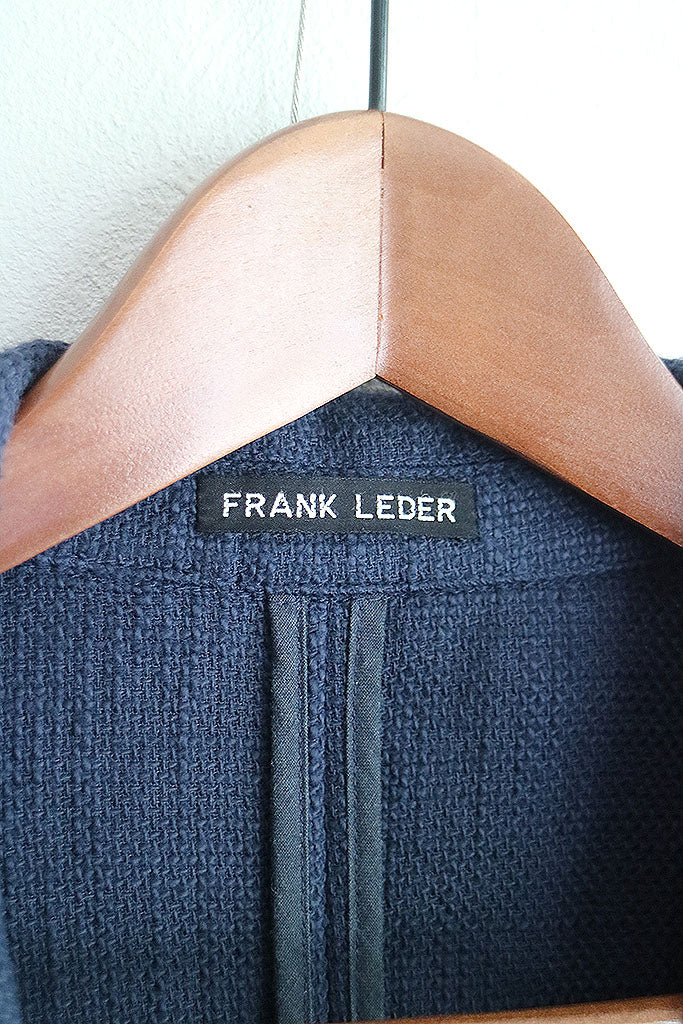 FRANK LEDER INDIGO PIECE DYED 2B JACKET
