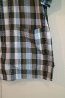 COMME des GARCONS HOMME 半袖チェックシャツ