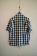 COMME des GARCONS HOMME 半袖チェックシャツ