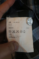 COMME des GARCONS HOMME 半袖チェックシャツ