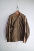 80's ISSEY MIYAKE MEN スウェットライダースジャケット