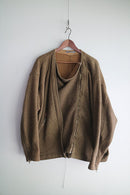 80's ISSEY MIYAKE MEN スウェットライダースジャケット