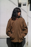 80's ISSEY MIYAKE MEN スウェットライダースジャケット