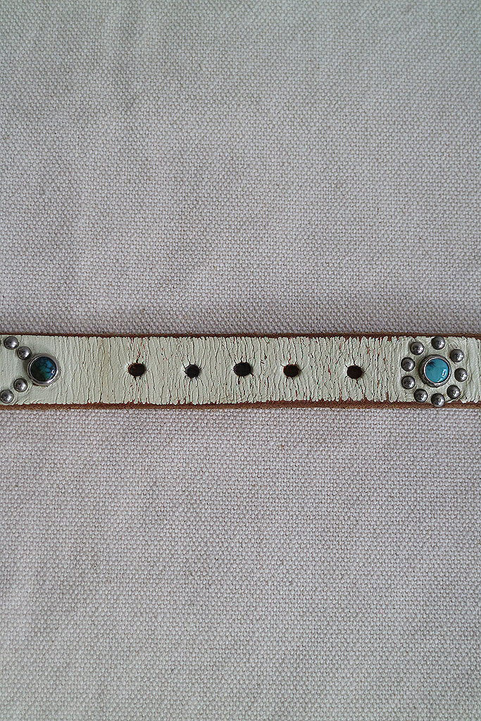 HTC Turquoise Narrow Studs Belt