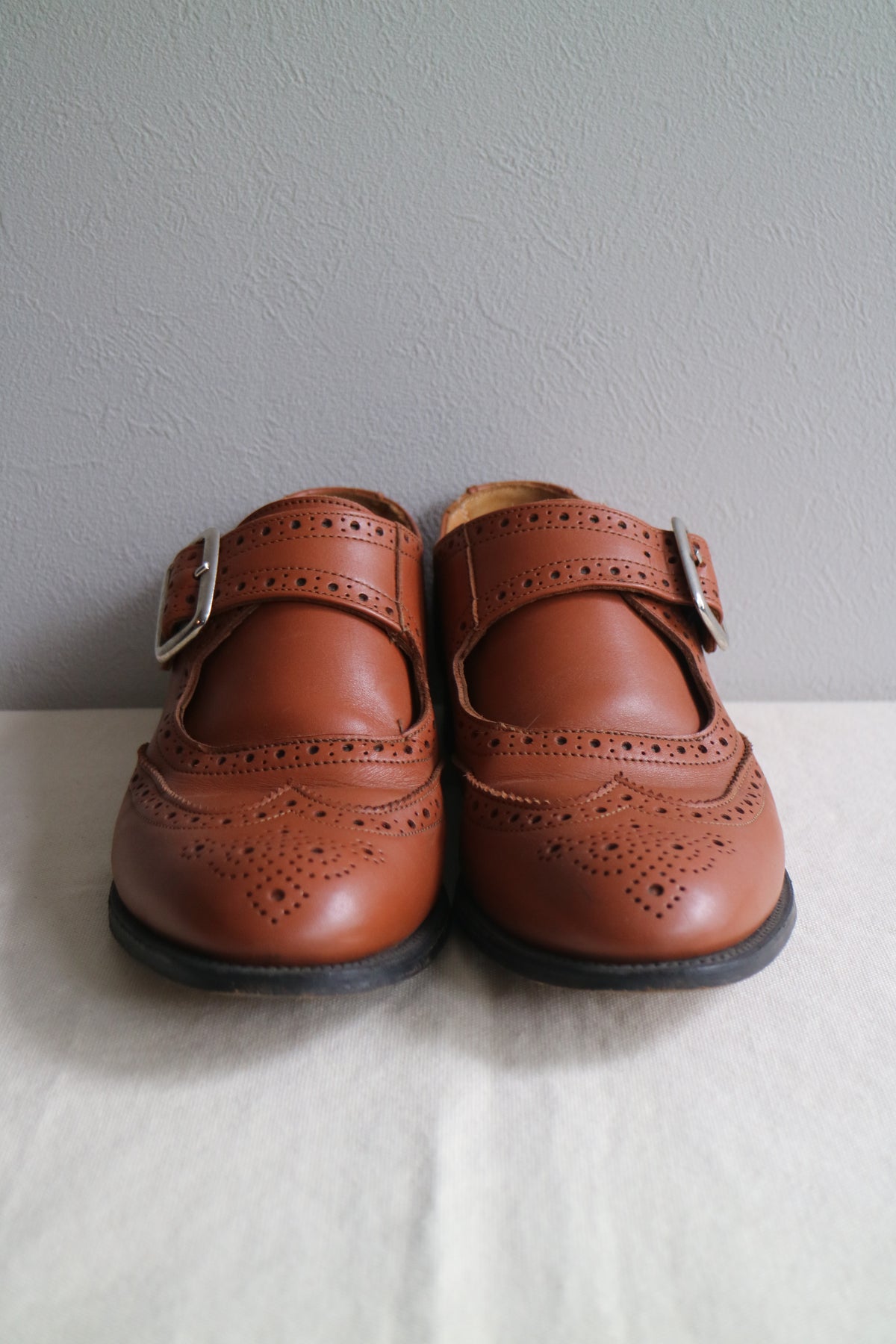 美品 Tricker's 名作 メリージェーン ストラップ UK8-5 希少 美品 Tricker's 名作 メリージェーン ストラップ UK8-5 希少