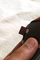 COMME des GARCONS HOMME DEUX POLKA DOT TIE / GRAY