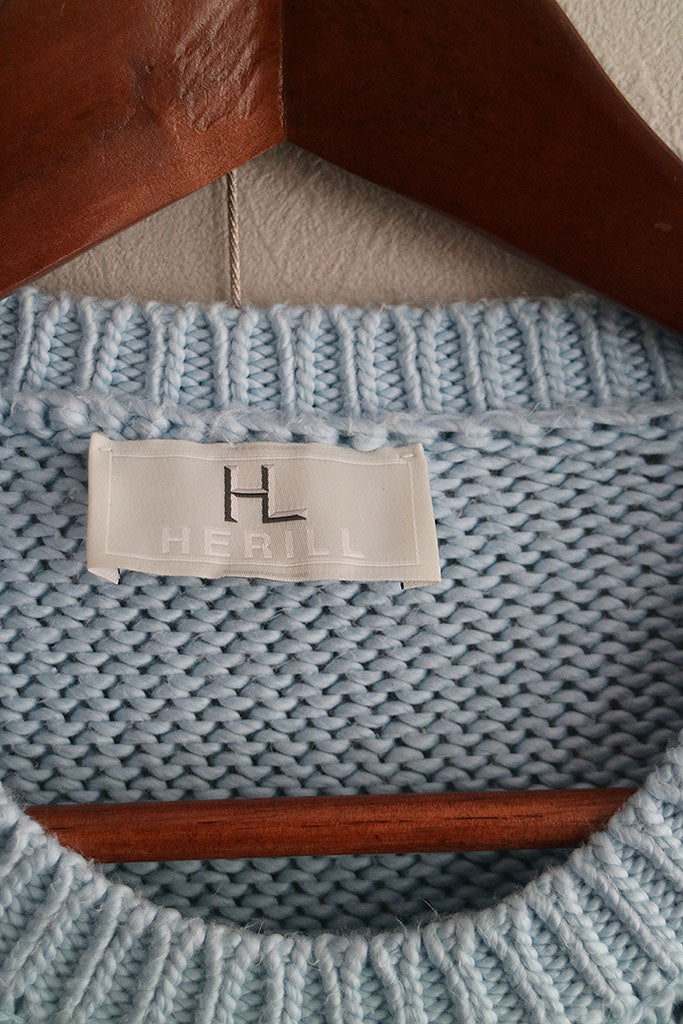 HERILL Cotton code Crew neck