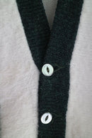 60's VINTAGE MOHAIR CARDIGAN "NATIONAL SHIRT SHOPS"