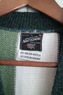 60's VINTAGE MOHAIR CARDIGAN "NATIONAL SHIRT SHOPS"