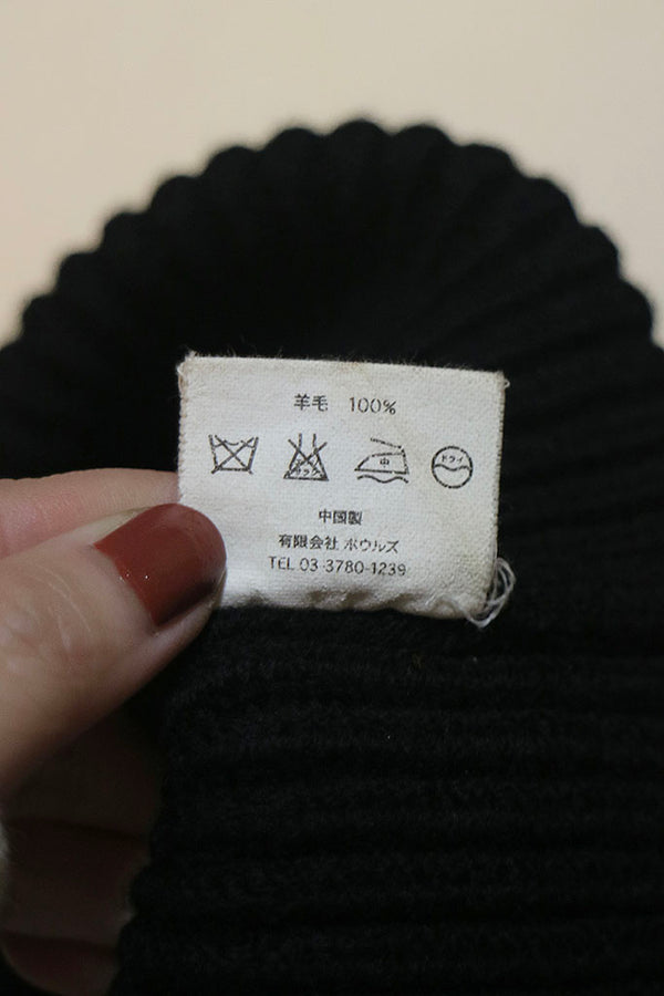 未使用タグ付き‼️HLT Boucle Knit Cap ecru IMG_4603_18eaa920-7d9d-4b14-