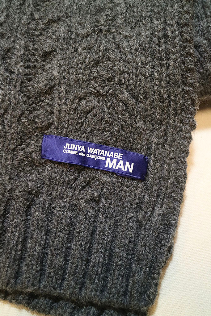 COMME des GARCONS JUNYA WATANABE MAN アランニットマフラー