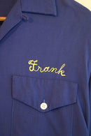 50's〜60's NAT NAST RAYON BOWLING L/S SHIRT