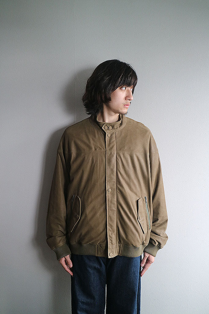 CCU SHEEP SUEDE BOMBER JACKET