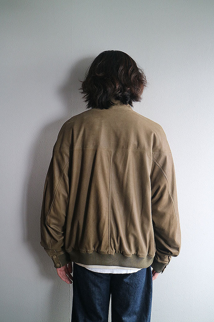 CCU SHEEP SUEDE BOMBER JACKET