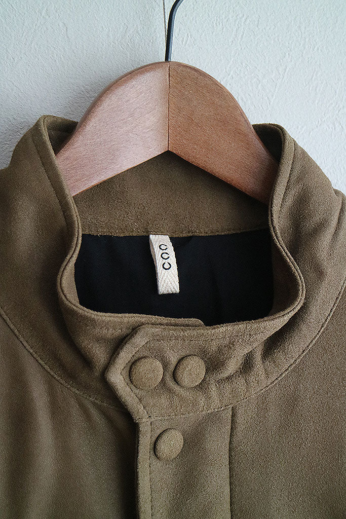 CCU SHEEP SUEDE BOMBER JACKET