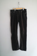 DIOR HOMME VELVET FLARE PANTS
