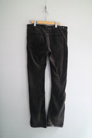 DIOR HOMME VELVET FLARE PANTS