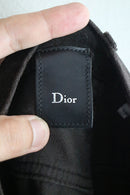 DIOR HOMME VELVET FLARE PANTS